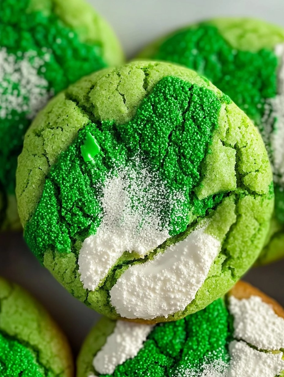 Green Cake Mix Cookies