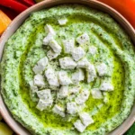 Green-Goddess-Yogurt-Dip-with-Veggie-Platter-Recipe