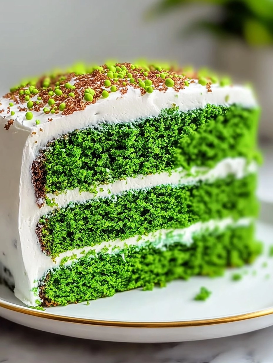 Green Velvet Cake