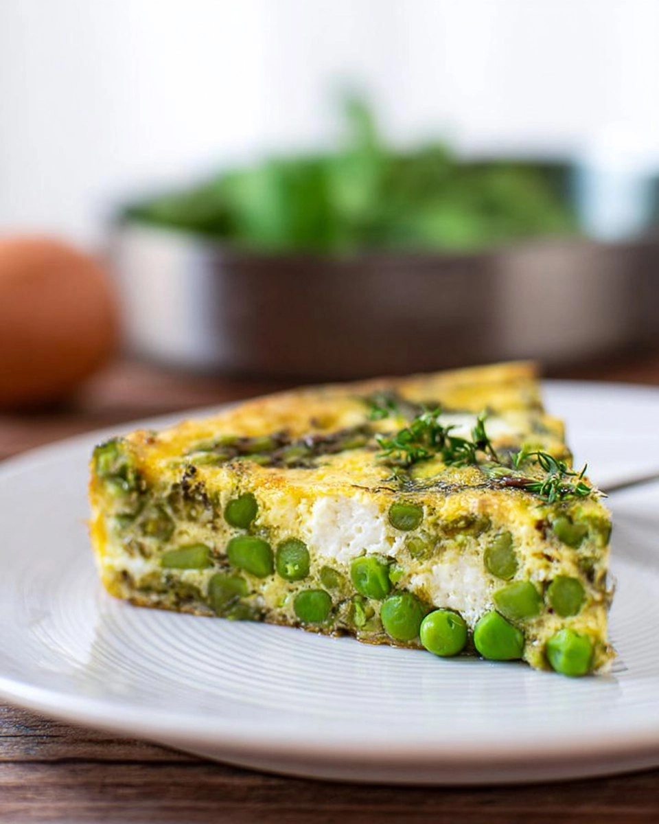Herb & Goat Cheese Frittata with Asparagus and Peas 47 Herb & Goat Cheese Frittata with Asparagus and Peas