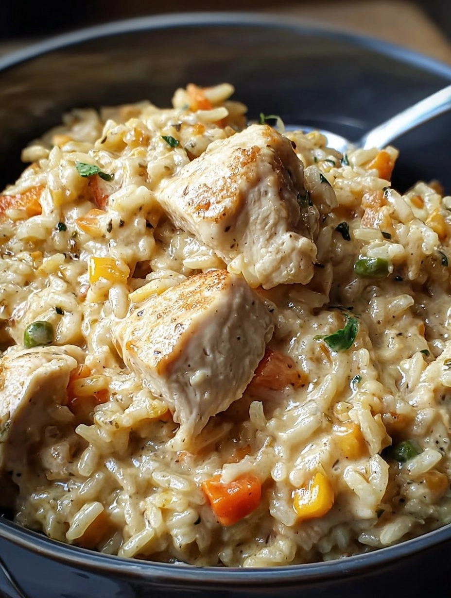 Instant Pot Creamy Chicken and Rice