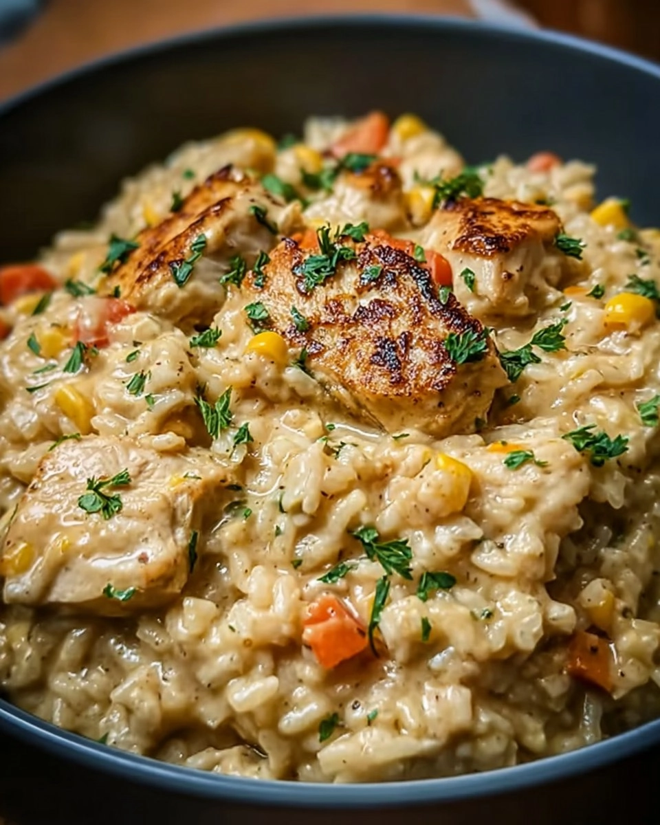 Instant Pot Creamy Chicken and Rice