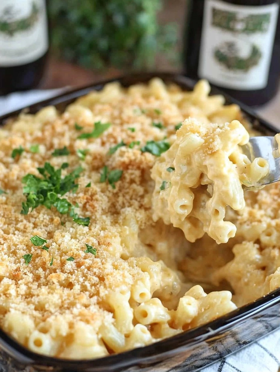 Irish Cheddar & Stout Mac and Cheese Bake
