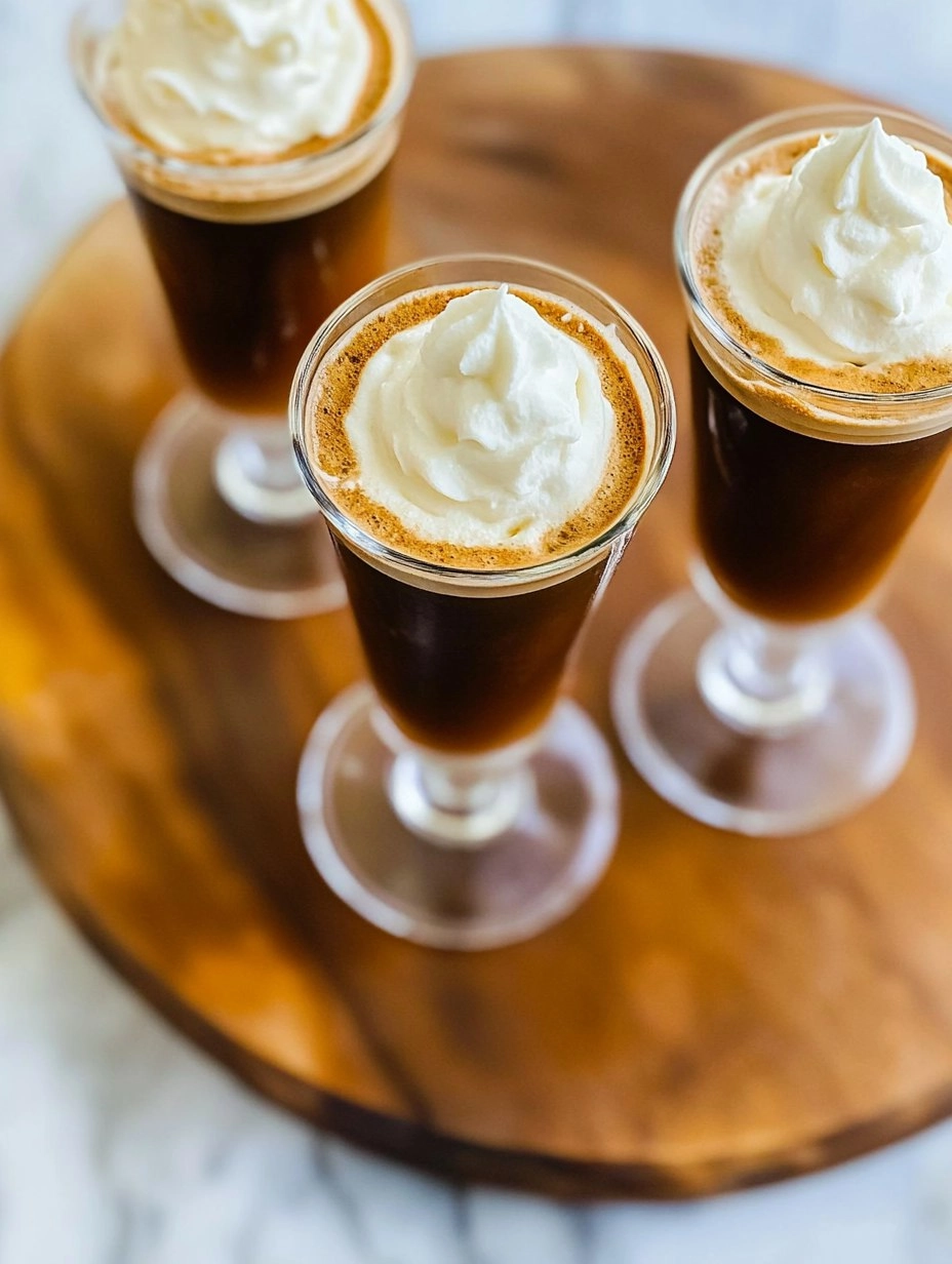 Irish Coffee with Whipped Cream (Hot or Iced Version)