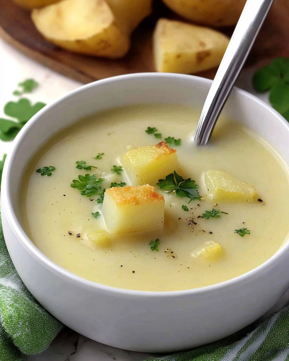 Irish Potato Soup | Creamy St Patrick's Day Soup