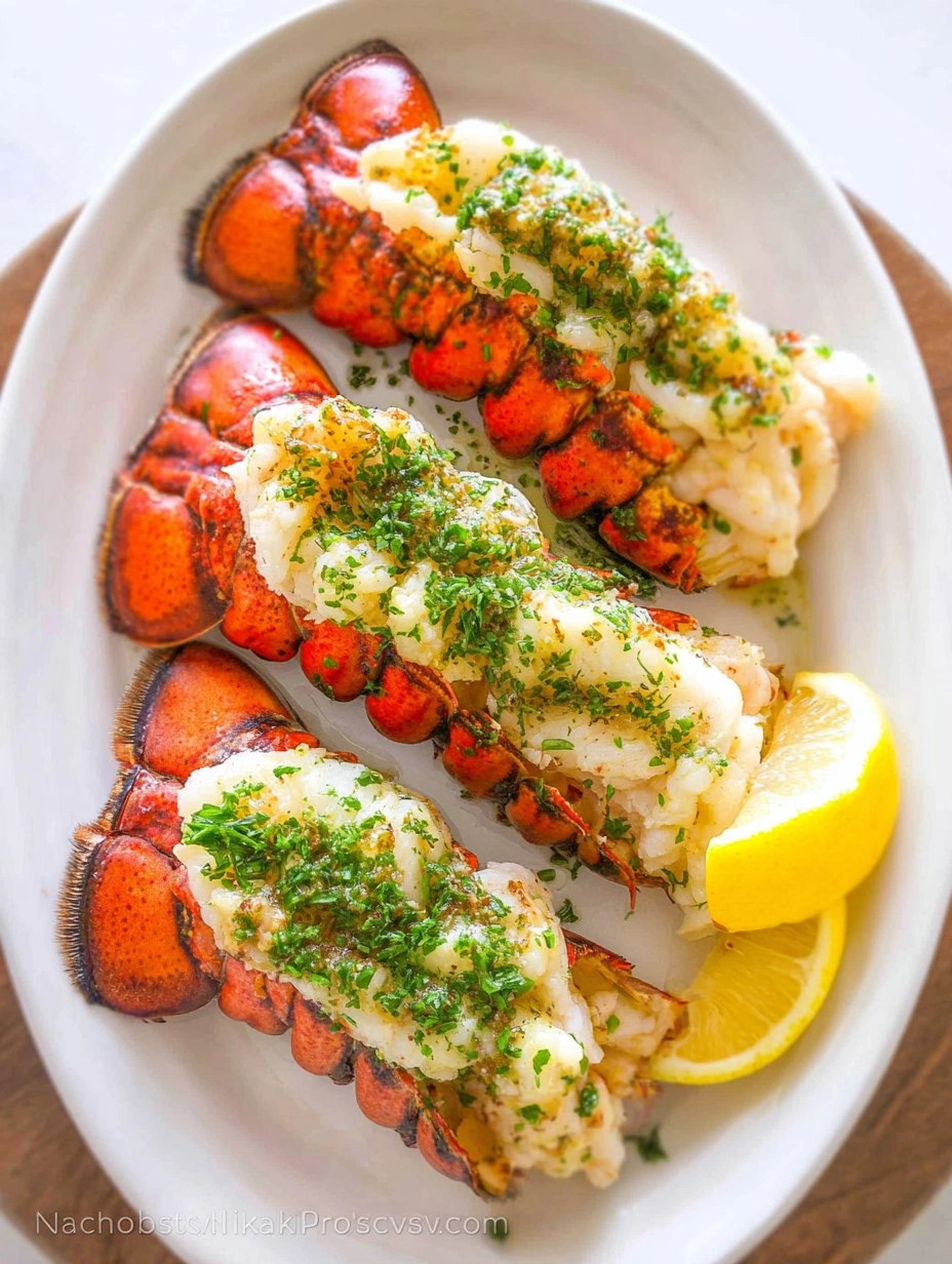 Lobster Tail in Irresistible Garlic Butter