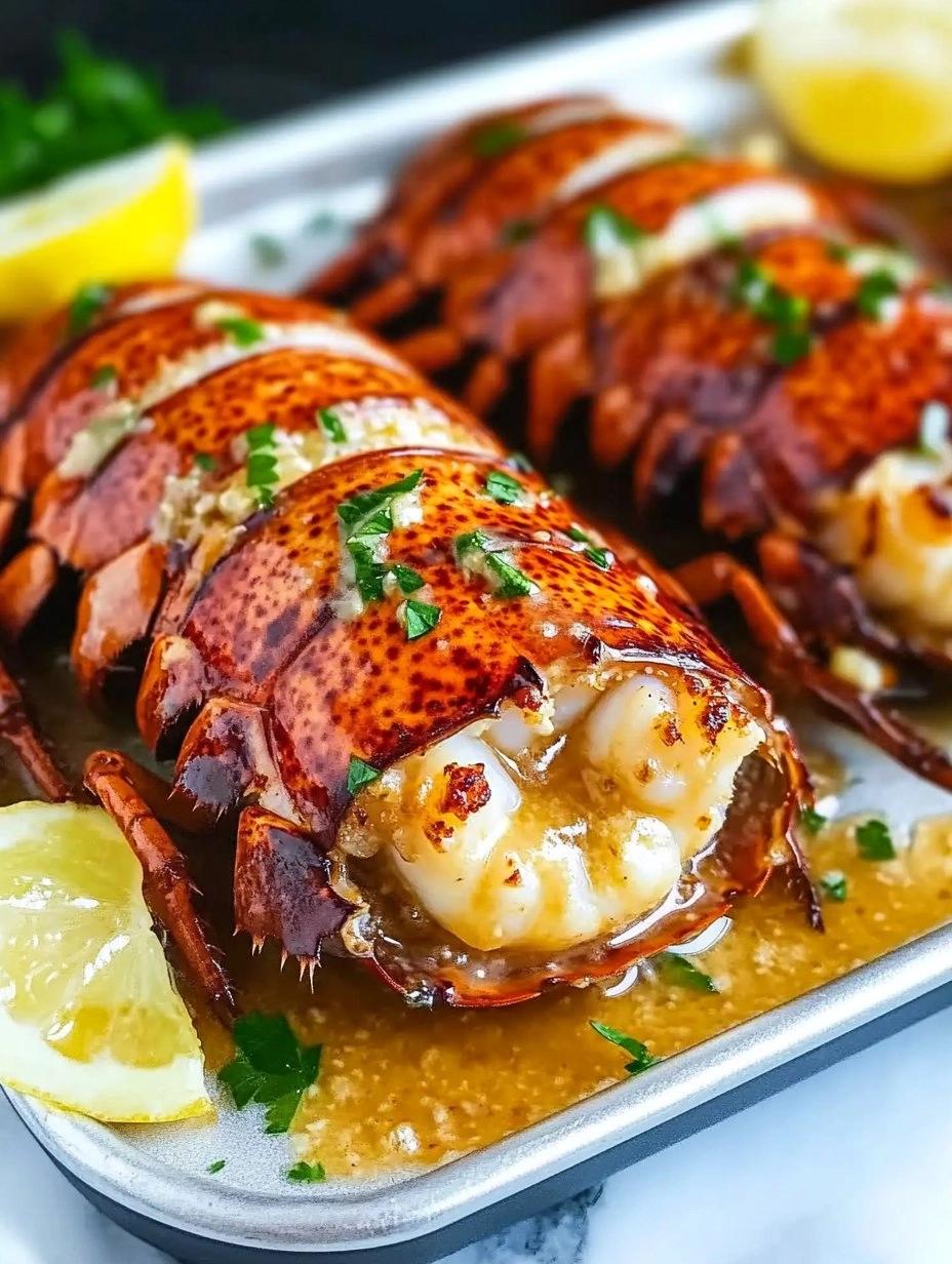 Lobster Tail in Irresistible Garlic Butter 81 Lobster Tail in Irresistible Garlic Butter
