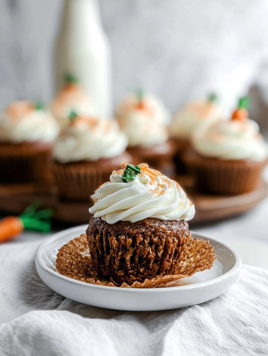 Moist Carrot Cupcakes with Cream Cheese Swirl 136 Moist Carrot Cupcakes with Cream Cheese Swirl