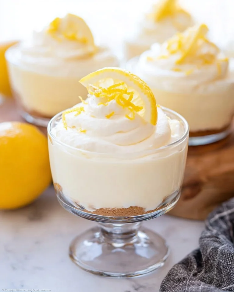 No-Bake-Lemon-Cheesecake-Cups-with-Vanilla-Cookie-Crust-Recipe