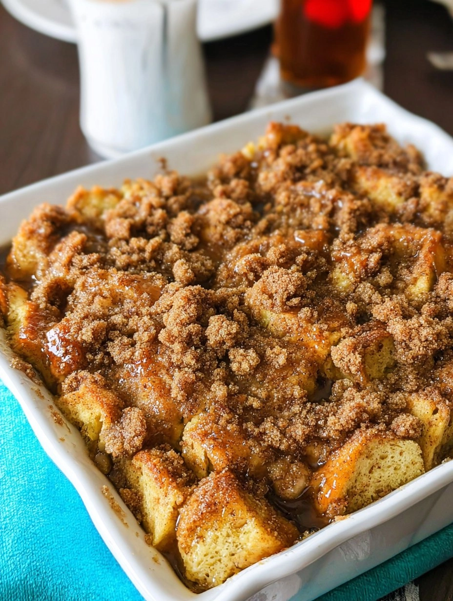 Overnight French Toast Casserole with Cinnamon Streusel 121 Overnight French Toast Casserole with Cinnamon Streusel