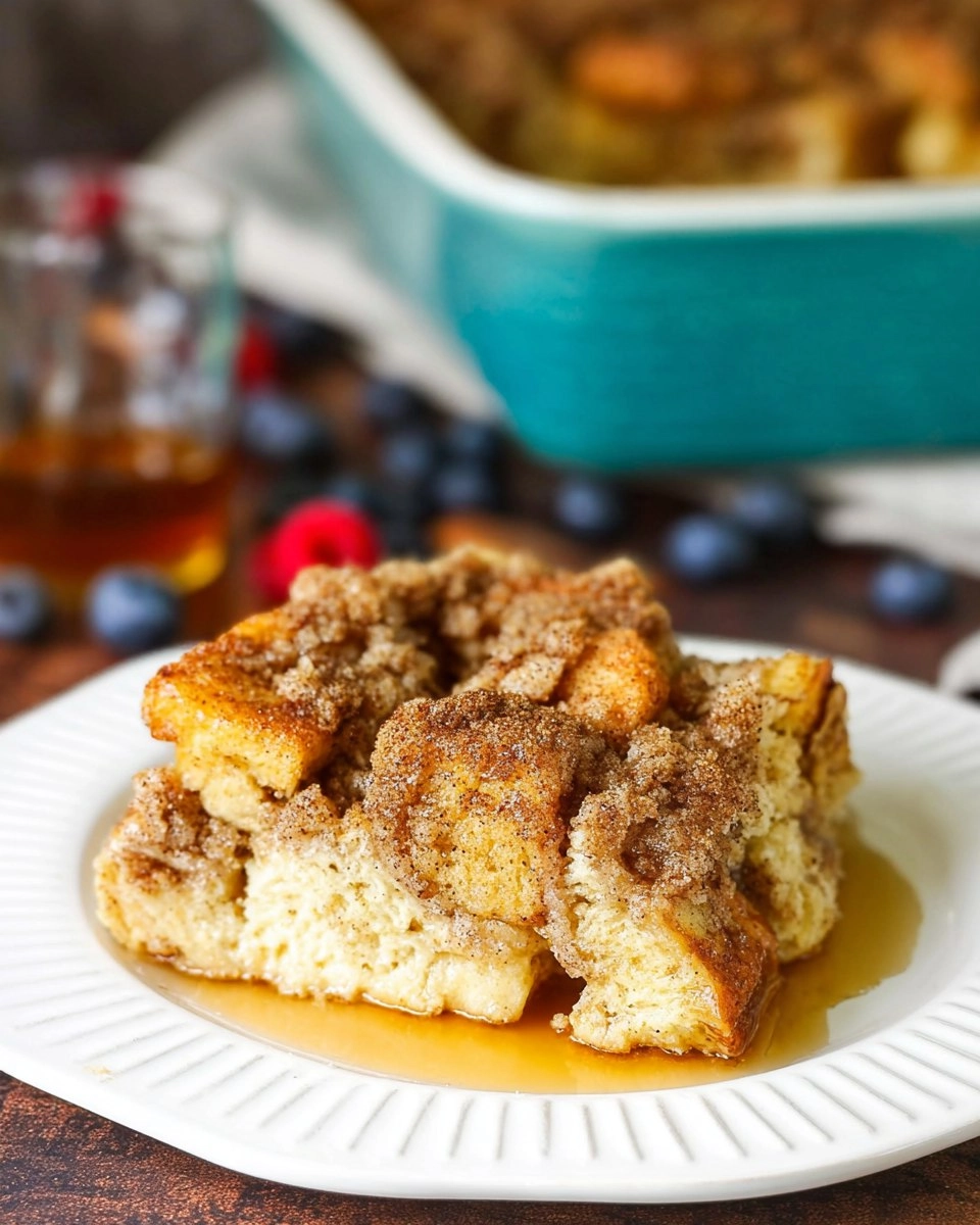 Overnight French Toast Casserole with Cinnamon Streusel 122 Overnight French Toast Casserole with Cinnamon Streusel