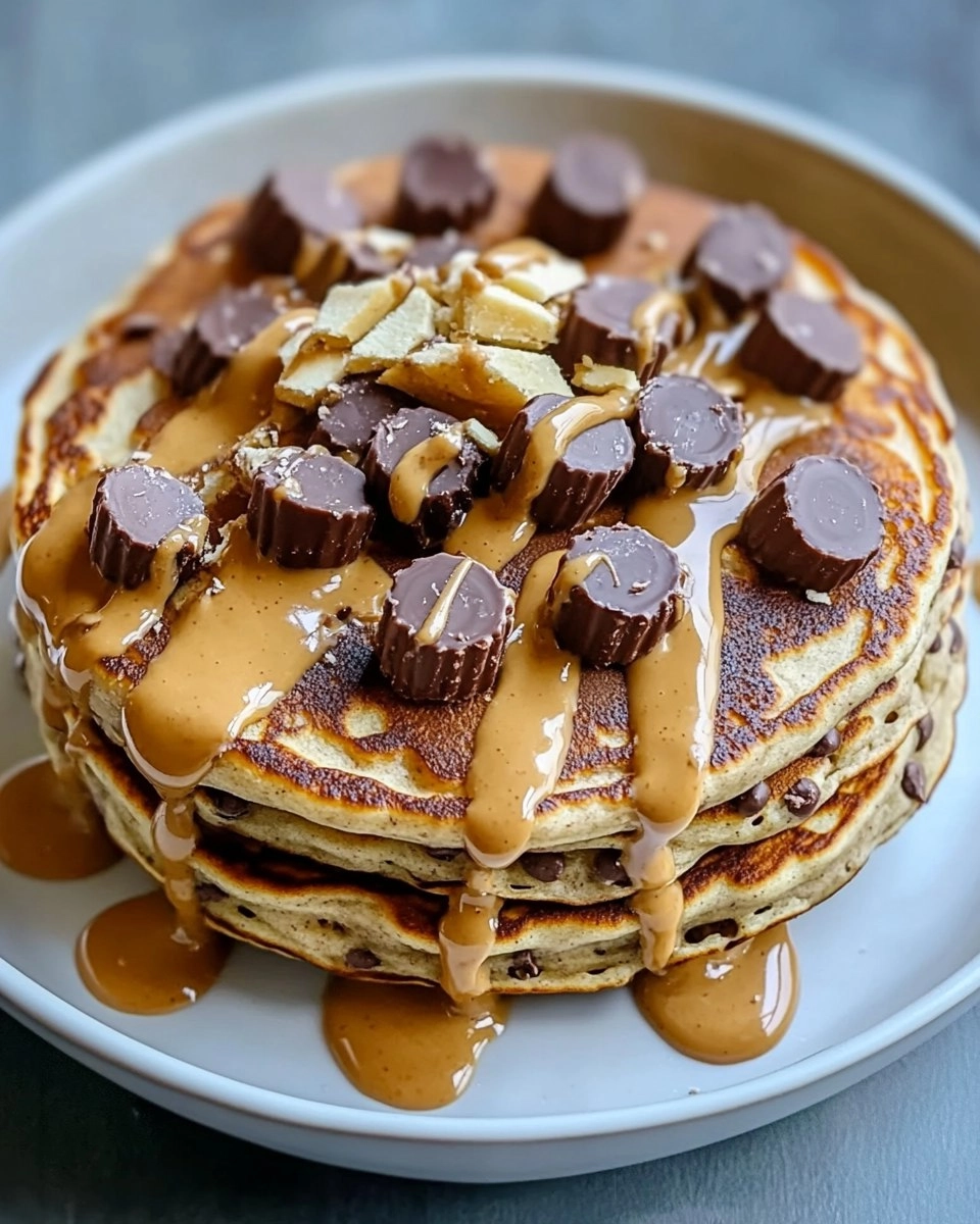Peanut Butter Cup Protein Pancake Bowl