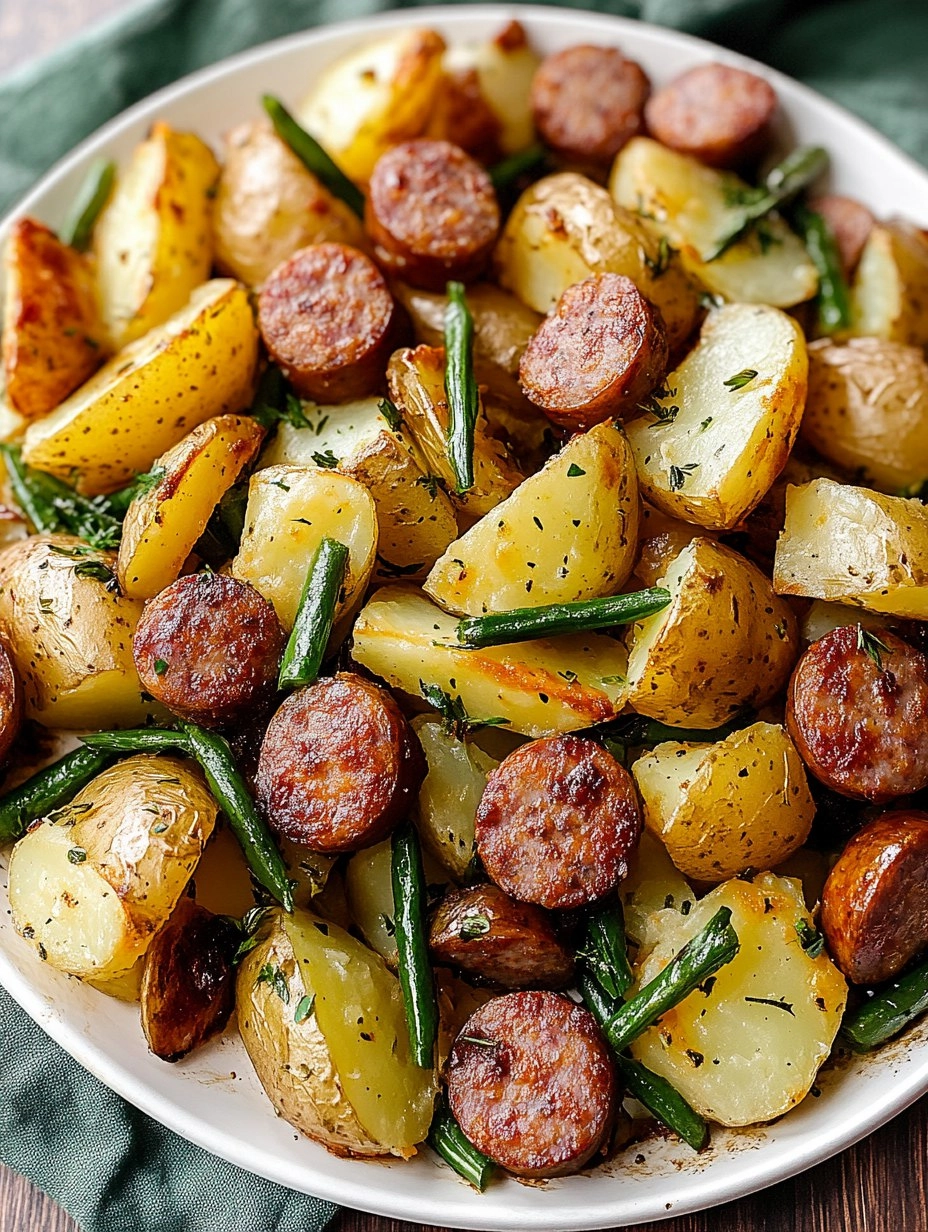 Sausage and Potato Sheet Pan Dinner | Easy One-Pan Meal