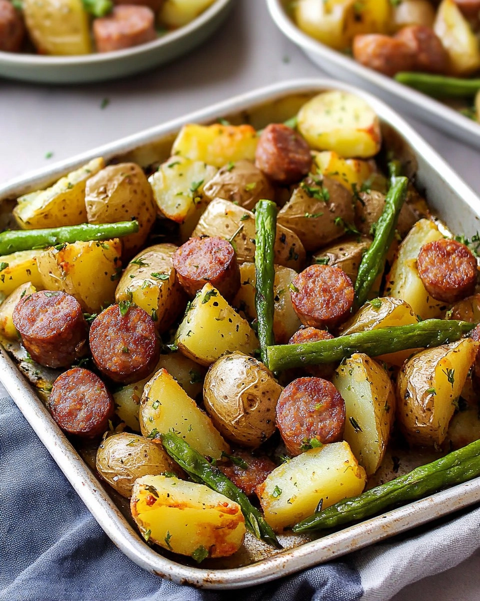 Sausage and Potato Sheet Pan Dinner | Easy One-Pan Meal