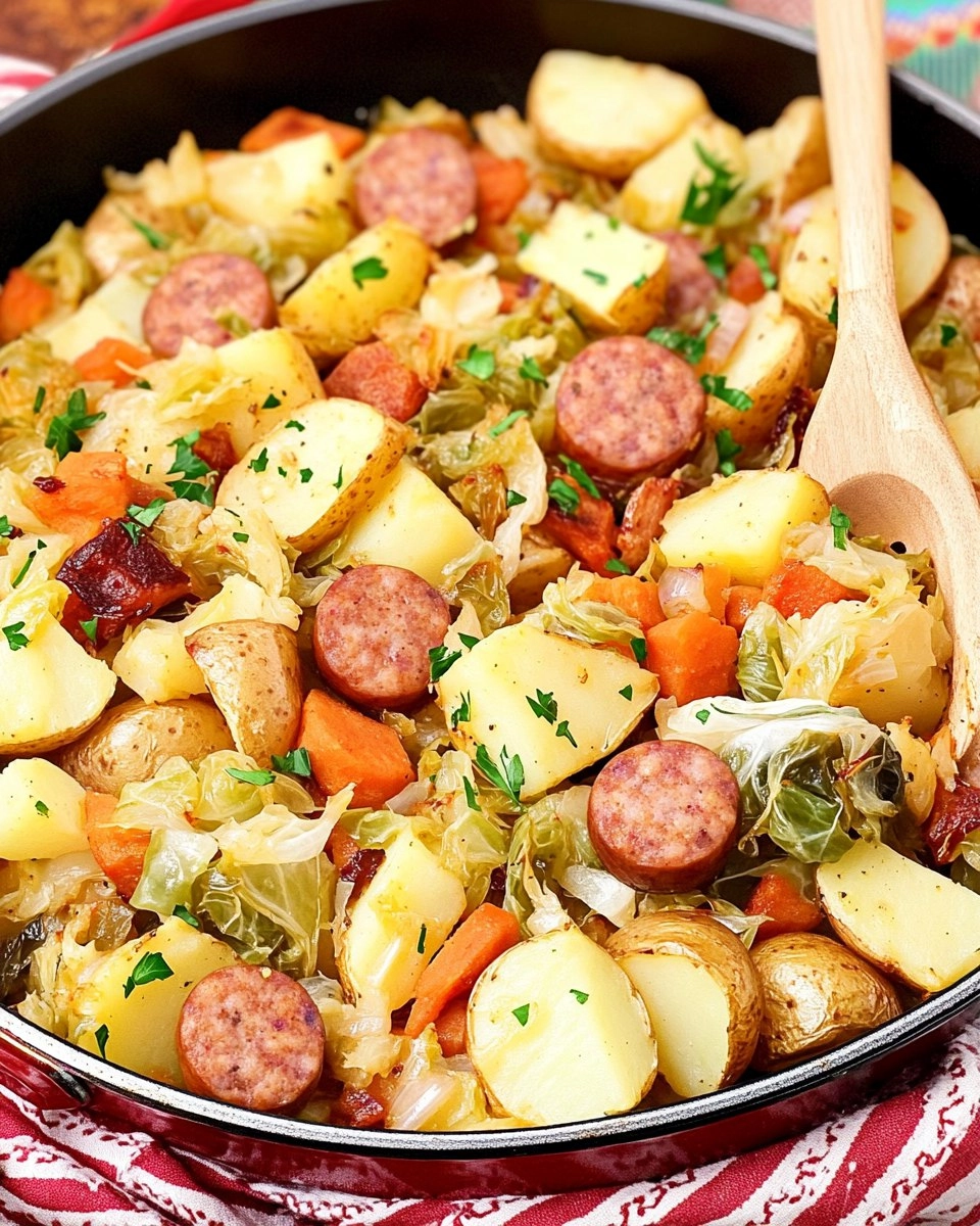 Sheet-Pan Sausage, Cabbage & Potatoes (Easy Weeknight Dinner)
