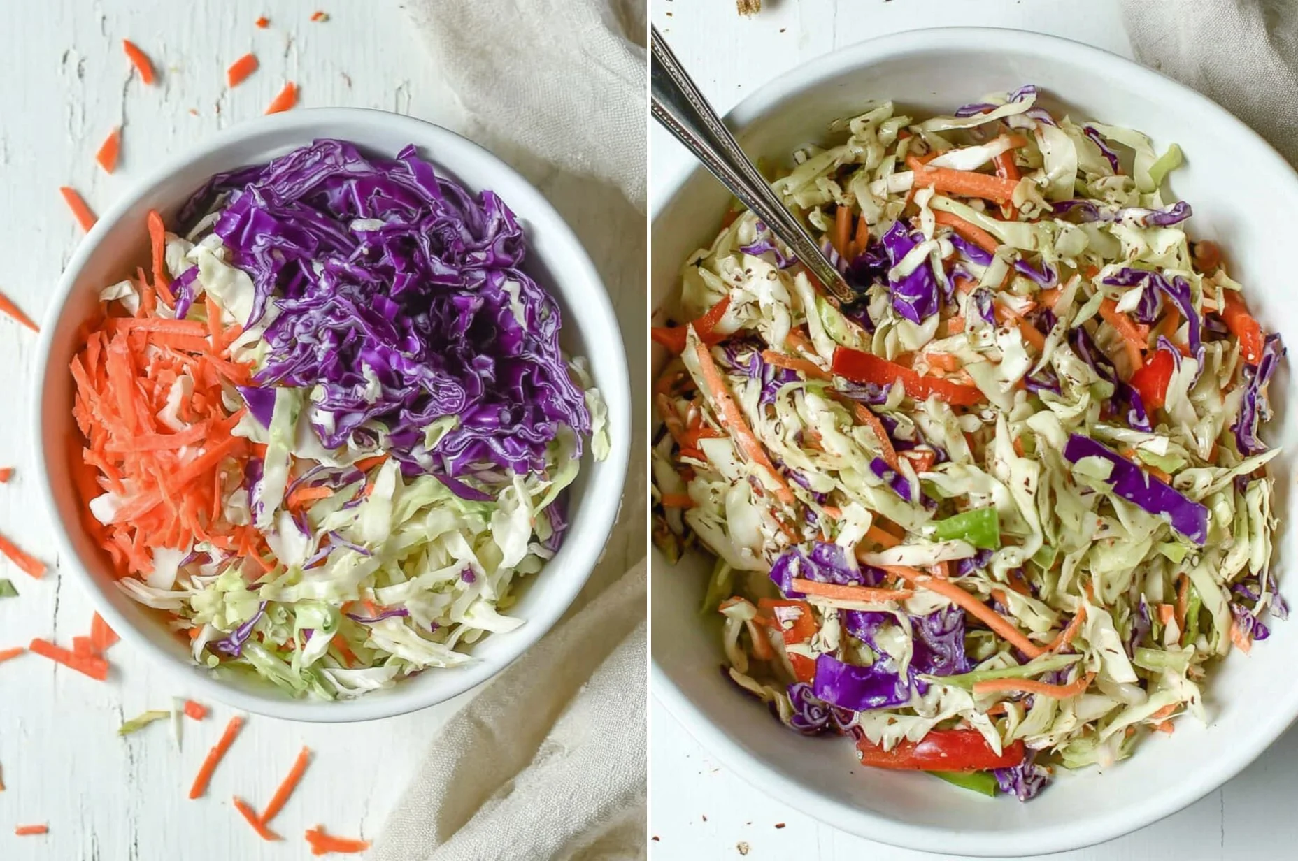 Tangy Vinegar Coleslaw (No Mayo, Summer-Ready)
