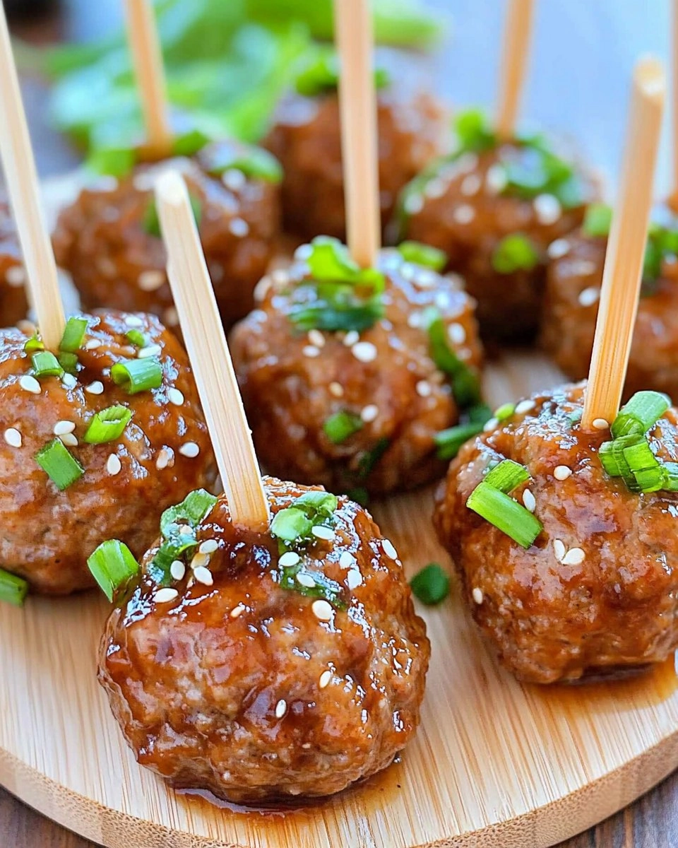 Teriyaki Meatballs