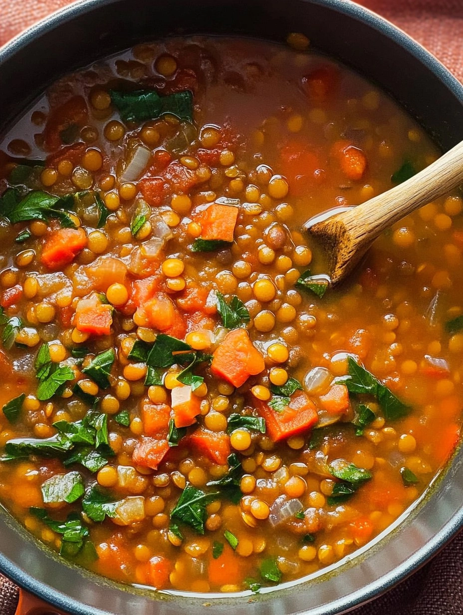 The Best Lentil Soup (Not Watery)