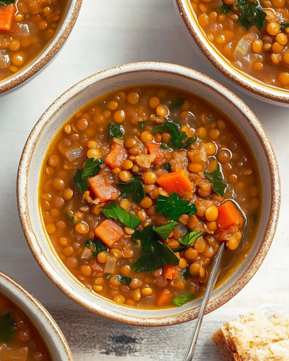 The Best Lentil Soup (Not Watery)