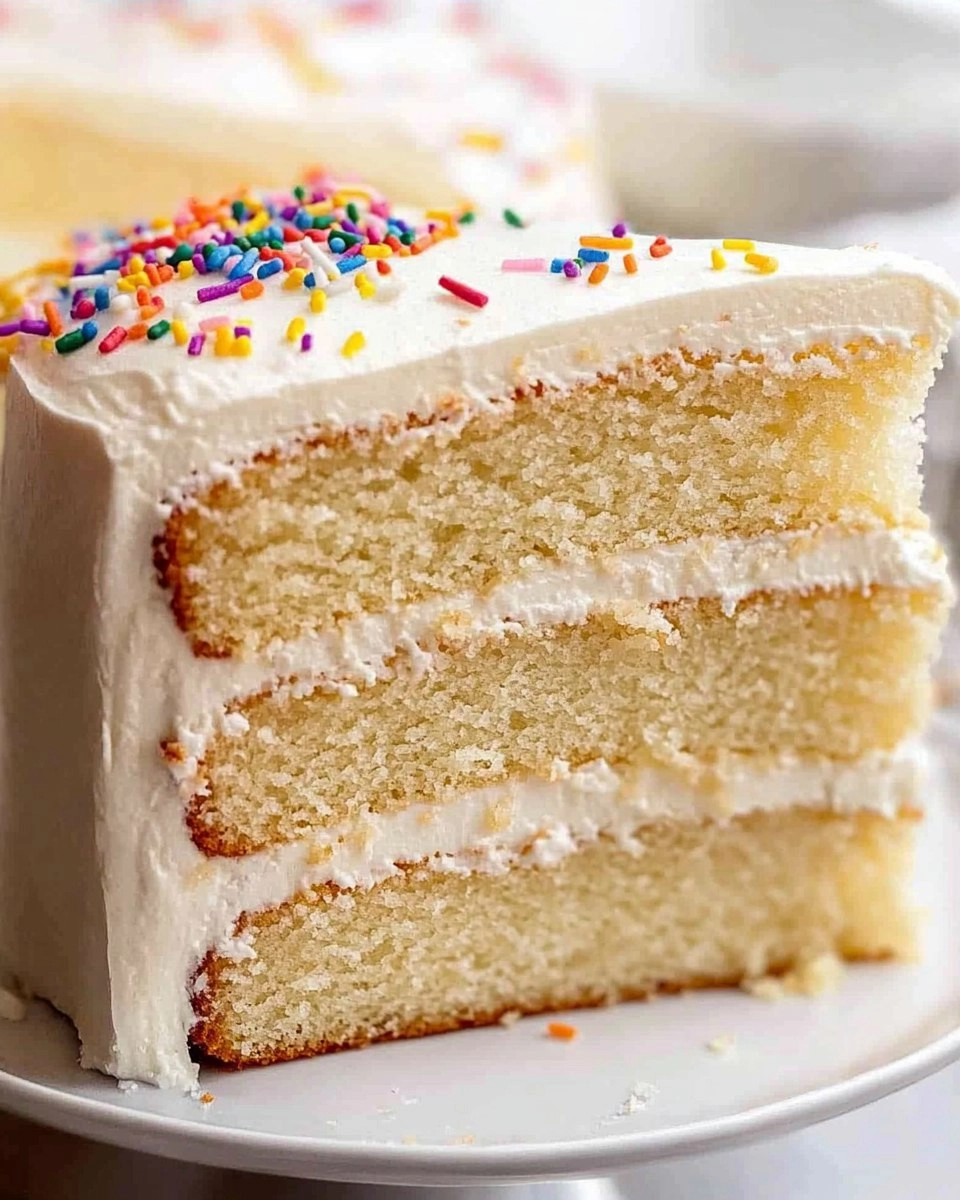 Vanilla Cake | Easy Homemade Vanilla Layer Cake